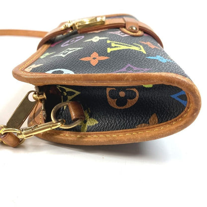 Louis Vuitton Shoulder Bag Charlie Monogram Multicolor Canvas Noir Black — view 3