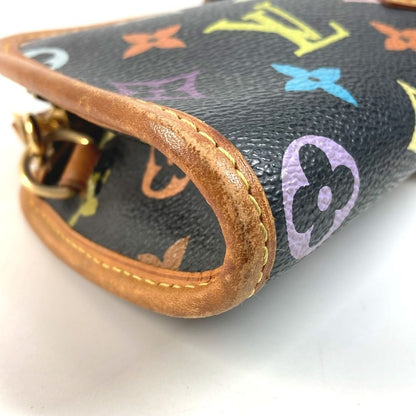 Louis Vuitton Shoulder Bag Charlie Monogram Multicolor Canvas Noir Black — view 6