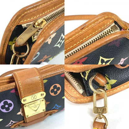Louis Vuitton Shoulder Bag Charlie Monogram Multicolor Canvas Noir Black — view 8