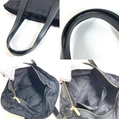 Chanel Shoulder Bag New Travel Line GM Leather Nylon Black — view 8