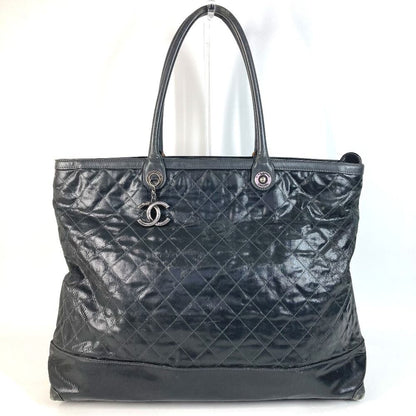 Chanel Shoulder Bag Quilted Black