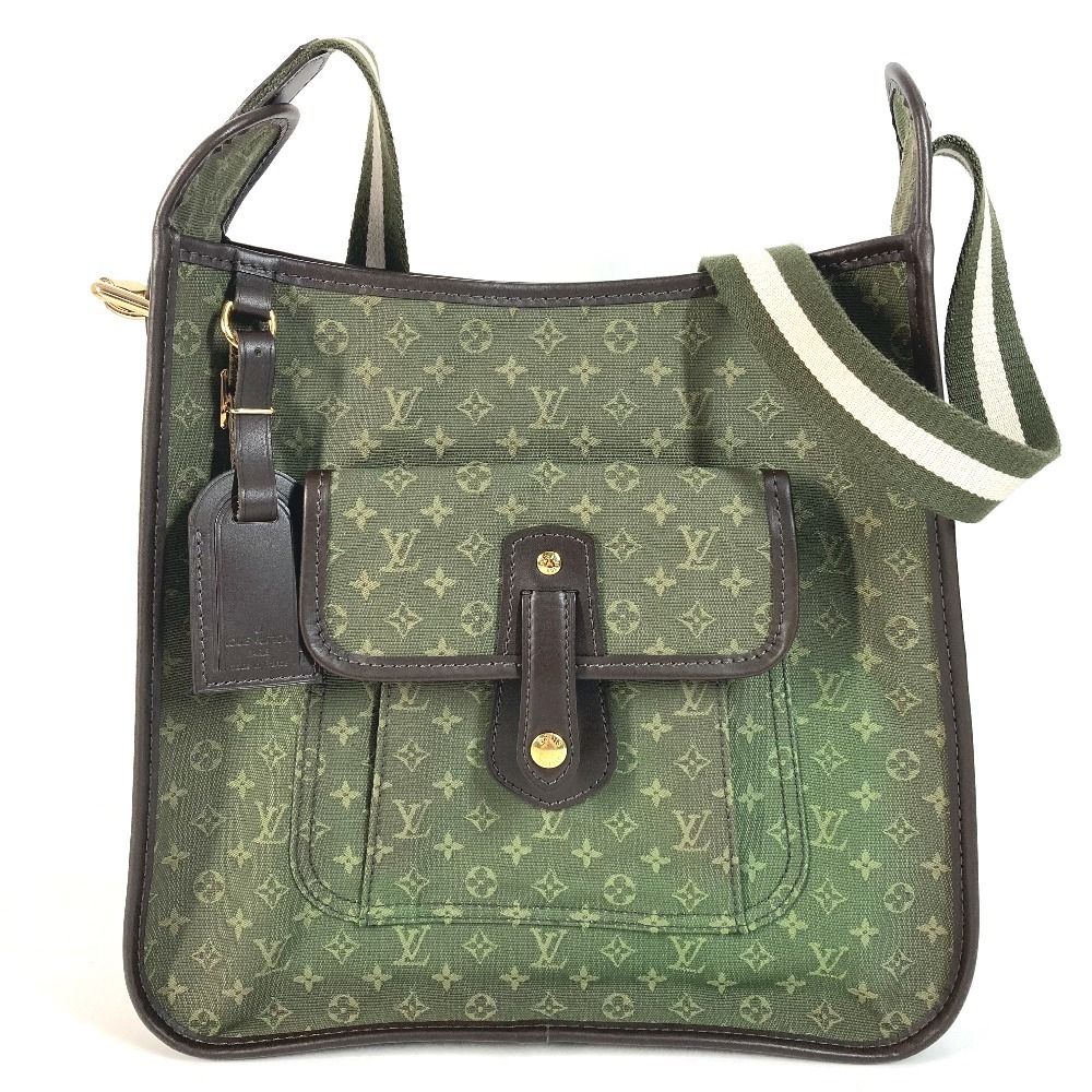 Louis Vuitton Shoulder Bag Besace Marie Kate Monogram Mini Canvas Khaki