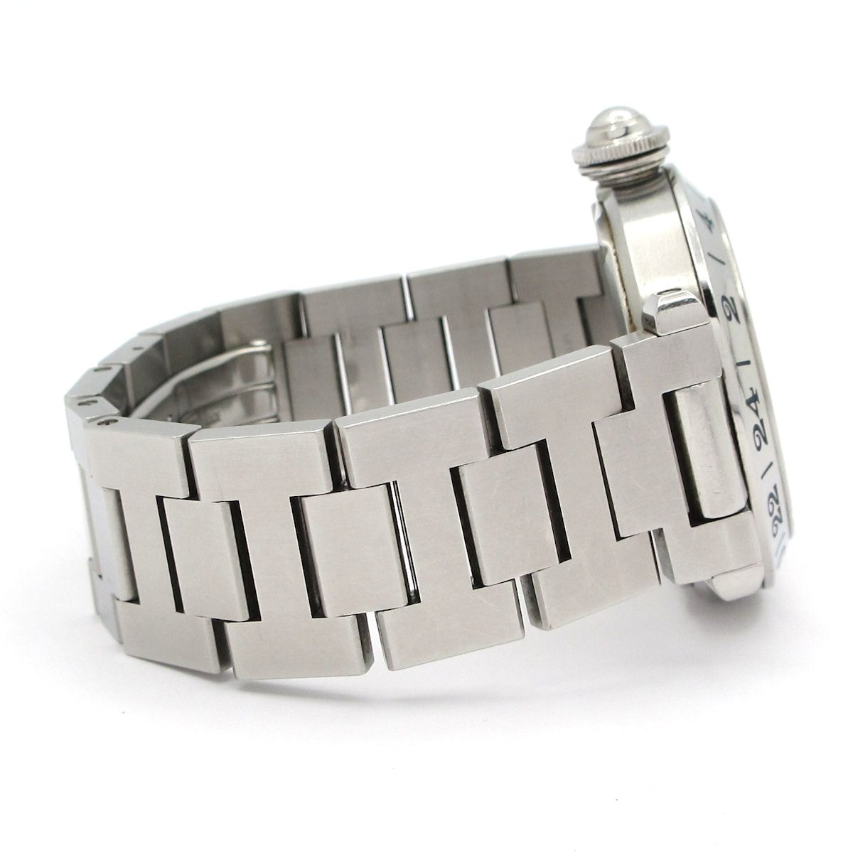 Cartier Watch Pasha C Meridian GMT Boys SS Silver — view 5