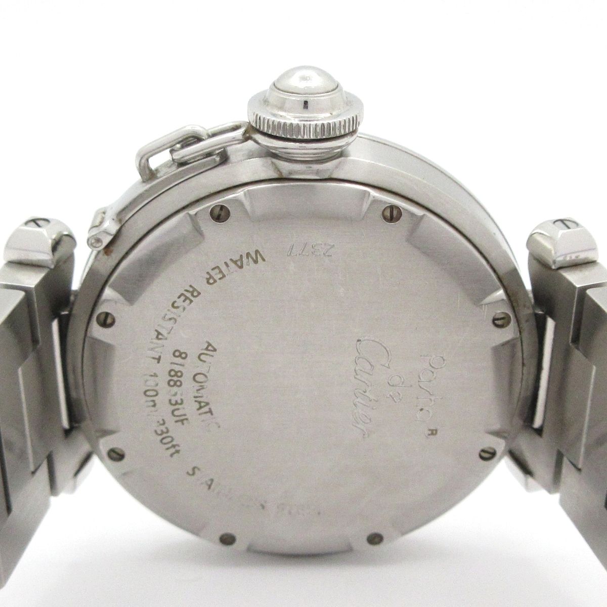 Cartier Watch Pasha C Meridian GMT Boys SS Silver — view 3