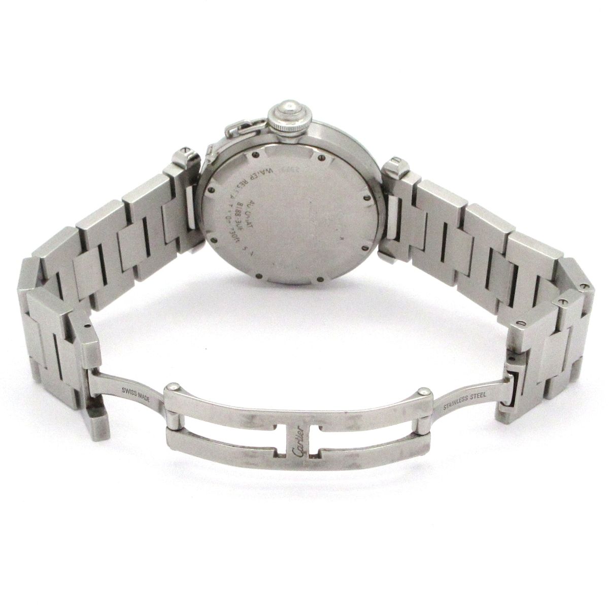 Cartier Watch Pasha C Meridian GMT Boys SS Silver — view 7