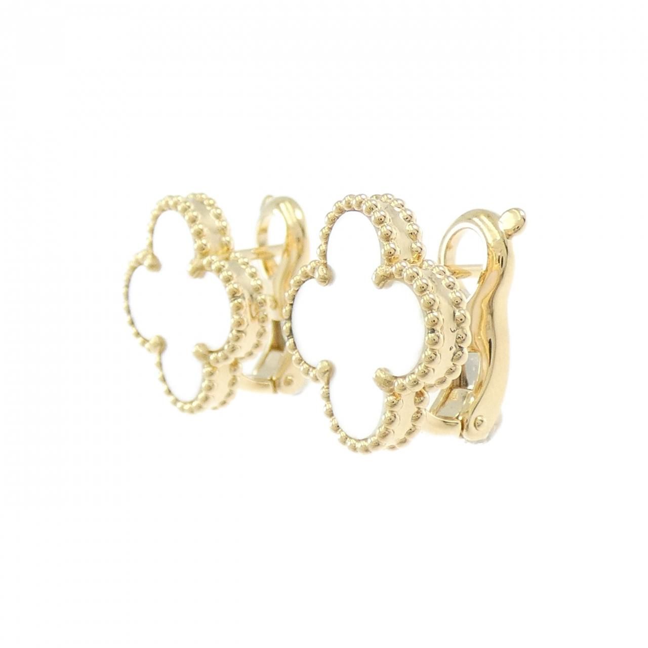 Van Cleef & Arpels Vintage Alhambra Earrings — view 2