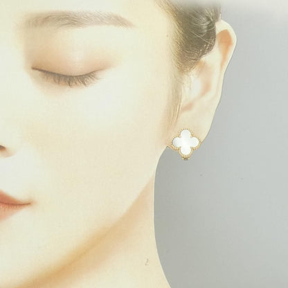 Van Cleef & Arpels Vintage Alhambra Earrings — view 4