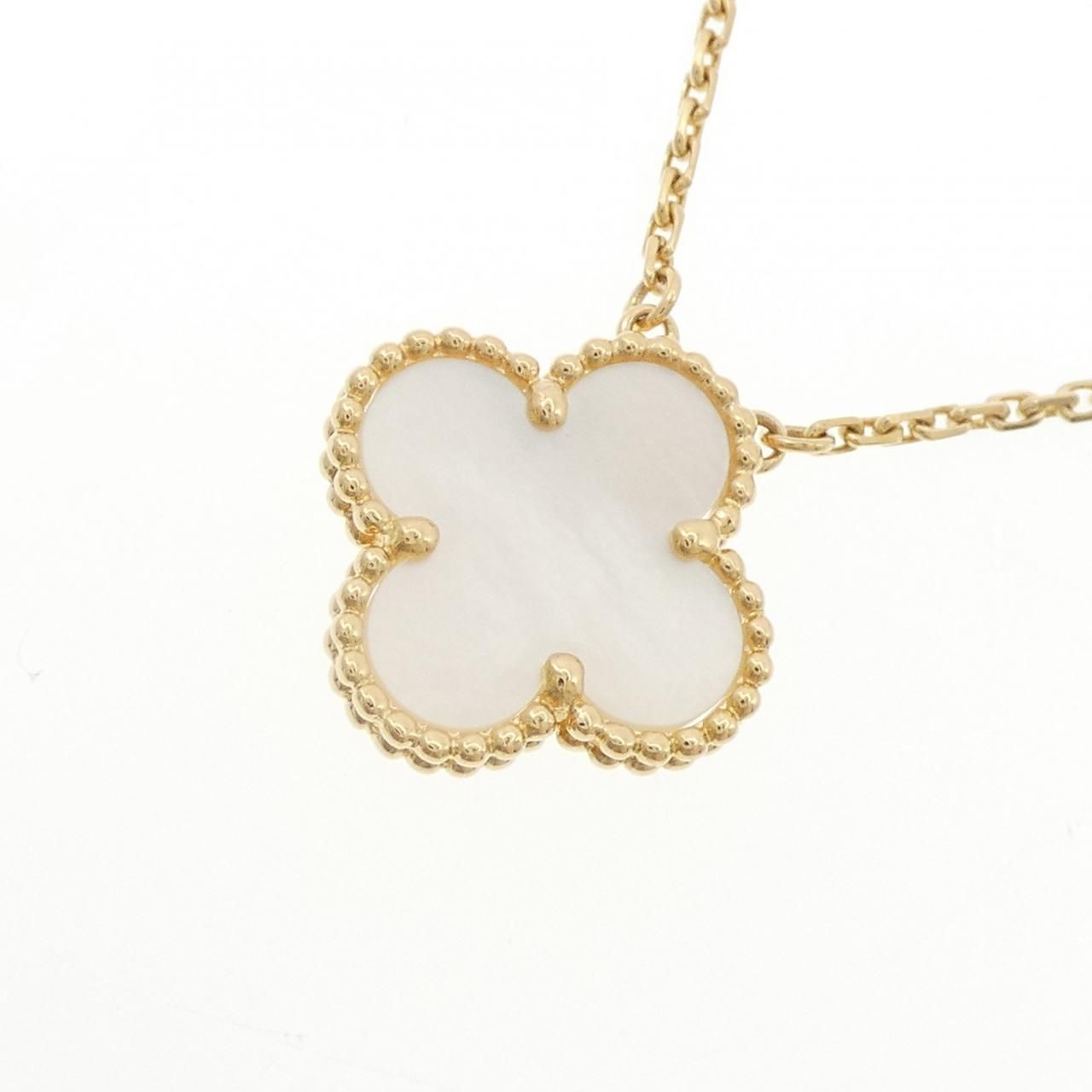 Van Cleef & Arpels Vintage Alhambra Necklace — view 3