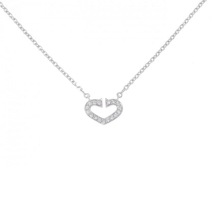 Cartier C Necklace White Gold