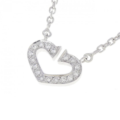 Cartier C Necklace White Gold — view 3