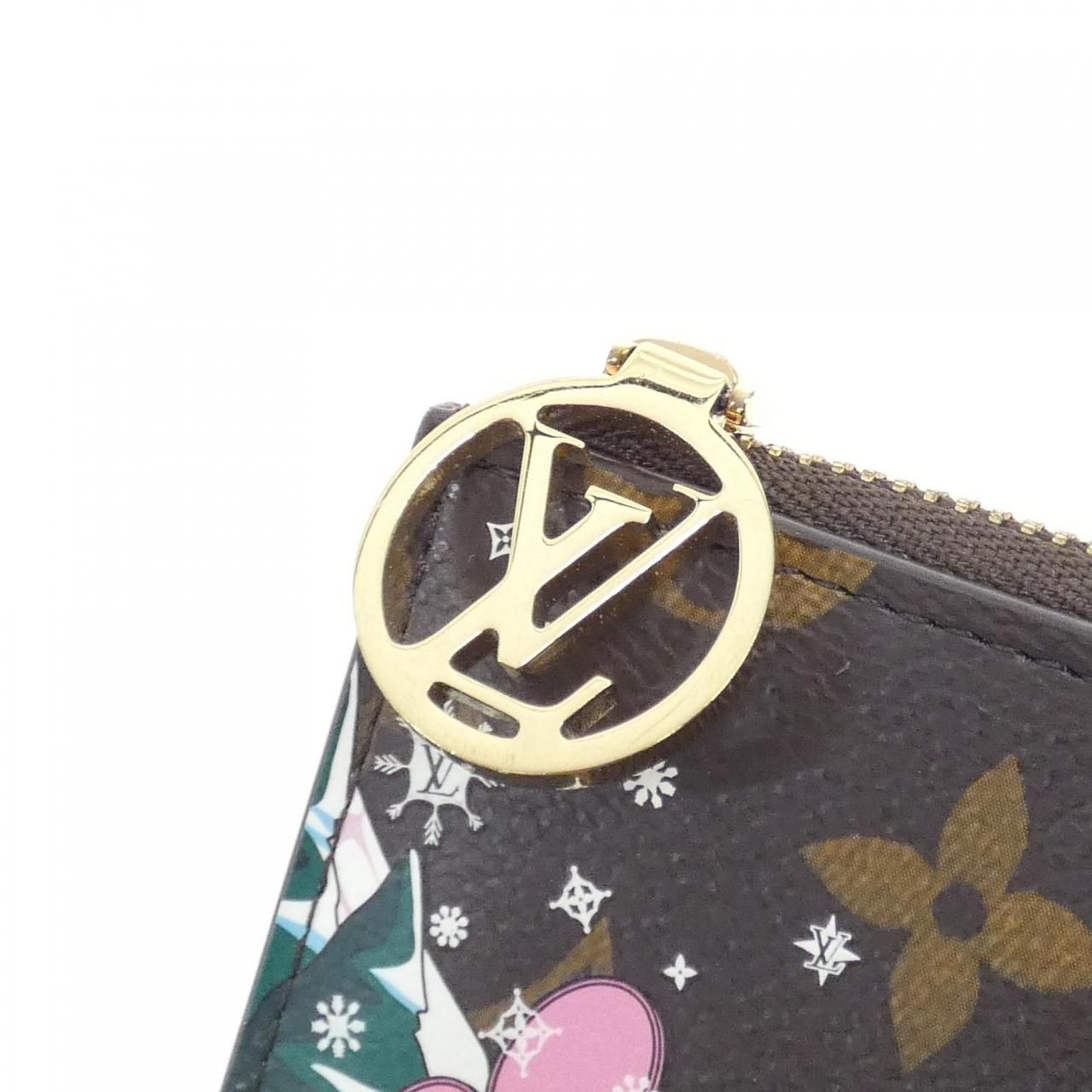 Louis Vuitton Monogram Card Holder Romy Coin Case — view 5