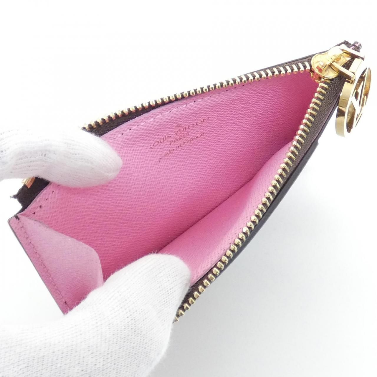 Louis Vuitton Monogram Card Holder Romy Coin Case — view 6