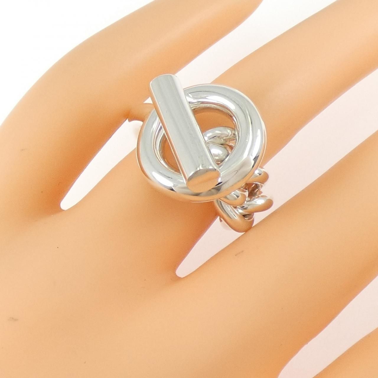 Hermes Croisette Ring Silver — view 5