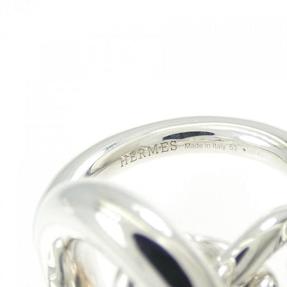 Hermes Croisette Ring Silver — view 4