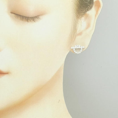 Hermes Finesse Earrings White Gold — view 4