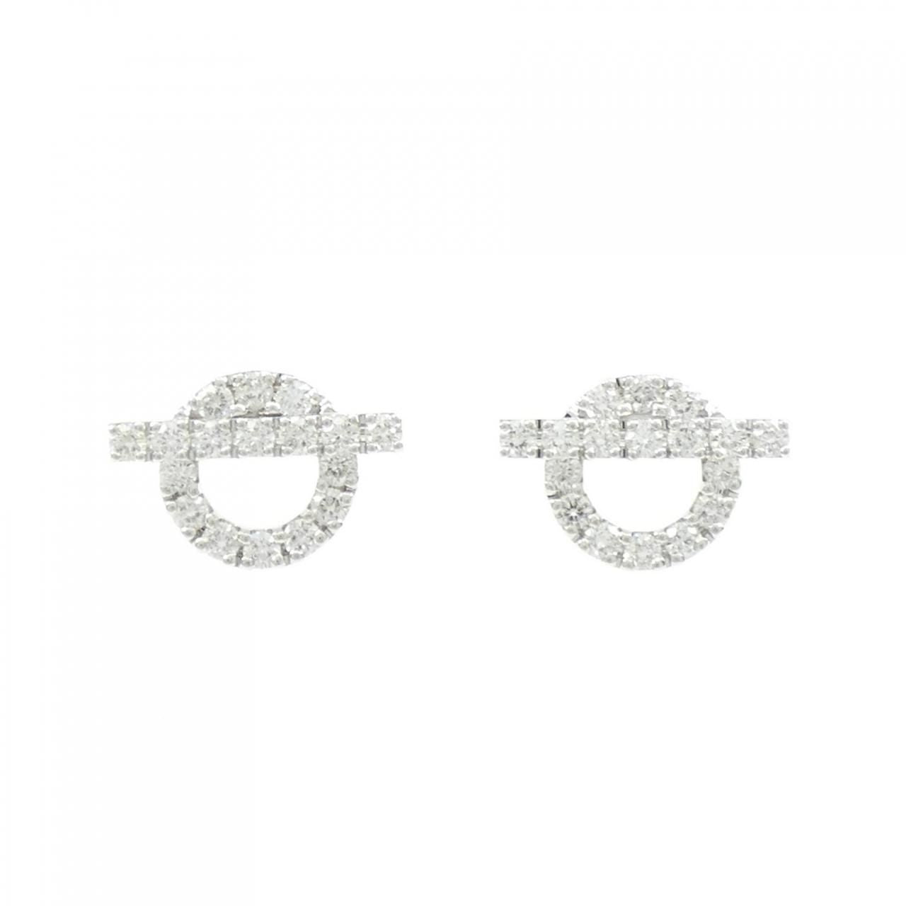 Hermes Finesse Earrings White Gold