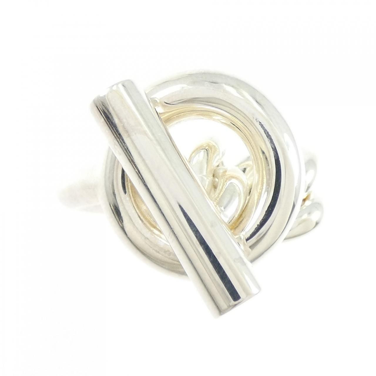 Hermes Croisette Ring Silver — view 2