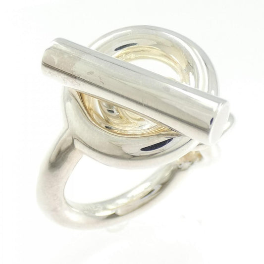 Hermes Croisette Ring Silver