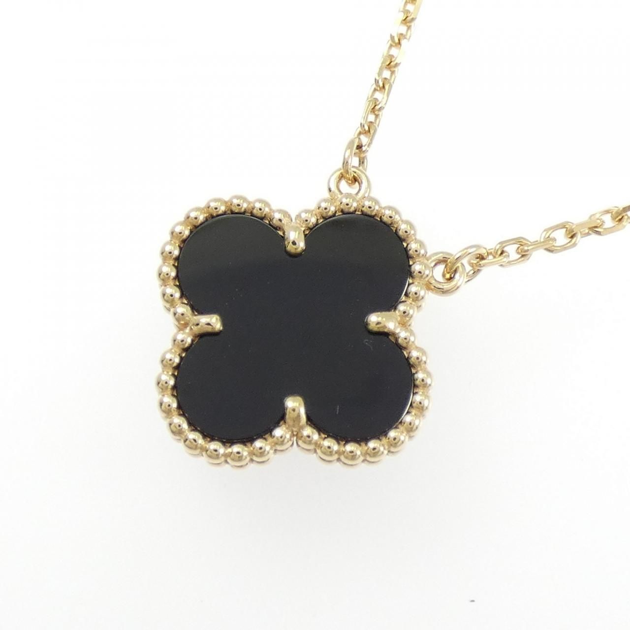 Van Cleef & Arpels Vintage Alhambra Necklace — view 3
