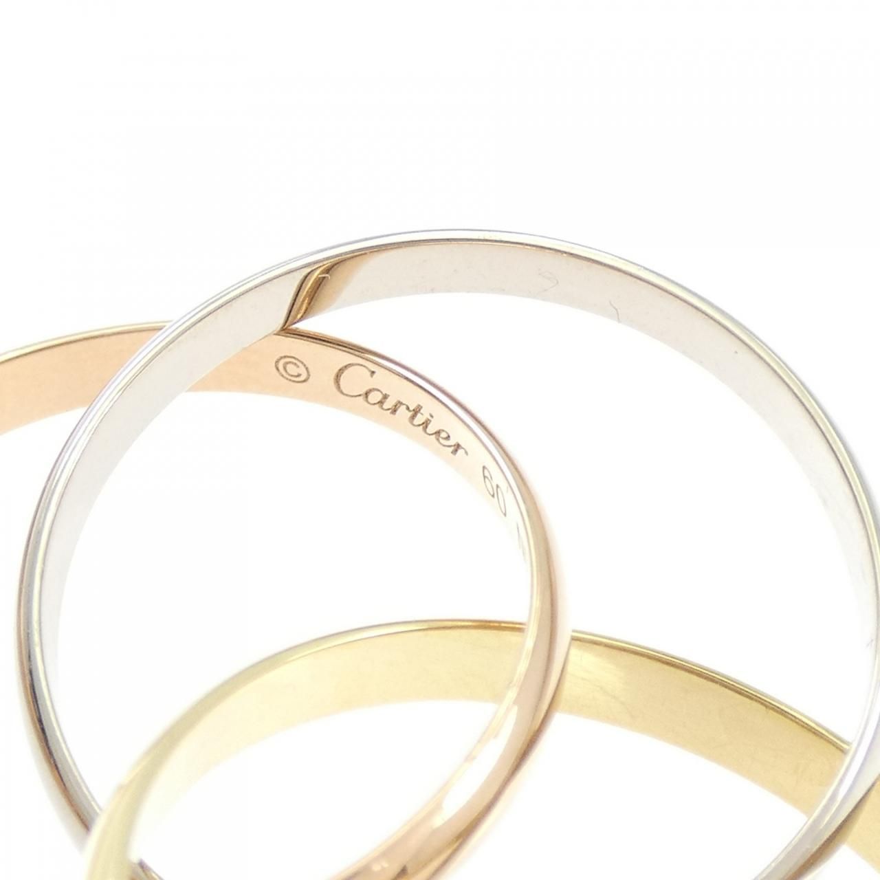 Cartier Trinity Ring Gold — view 4