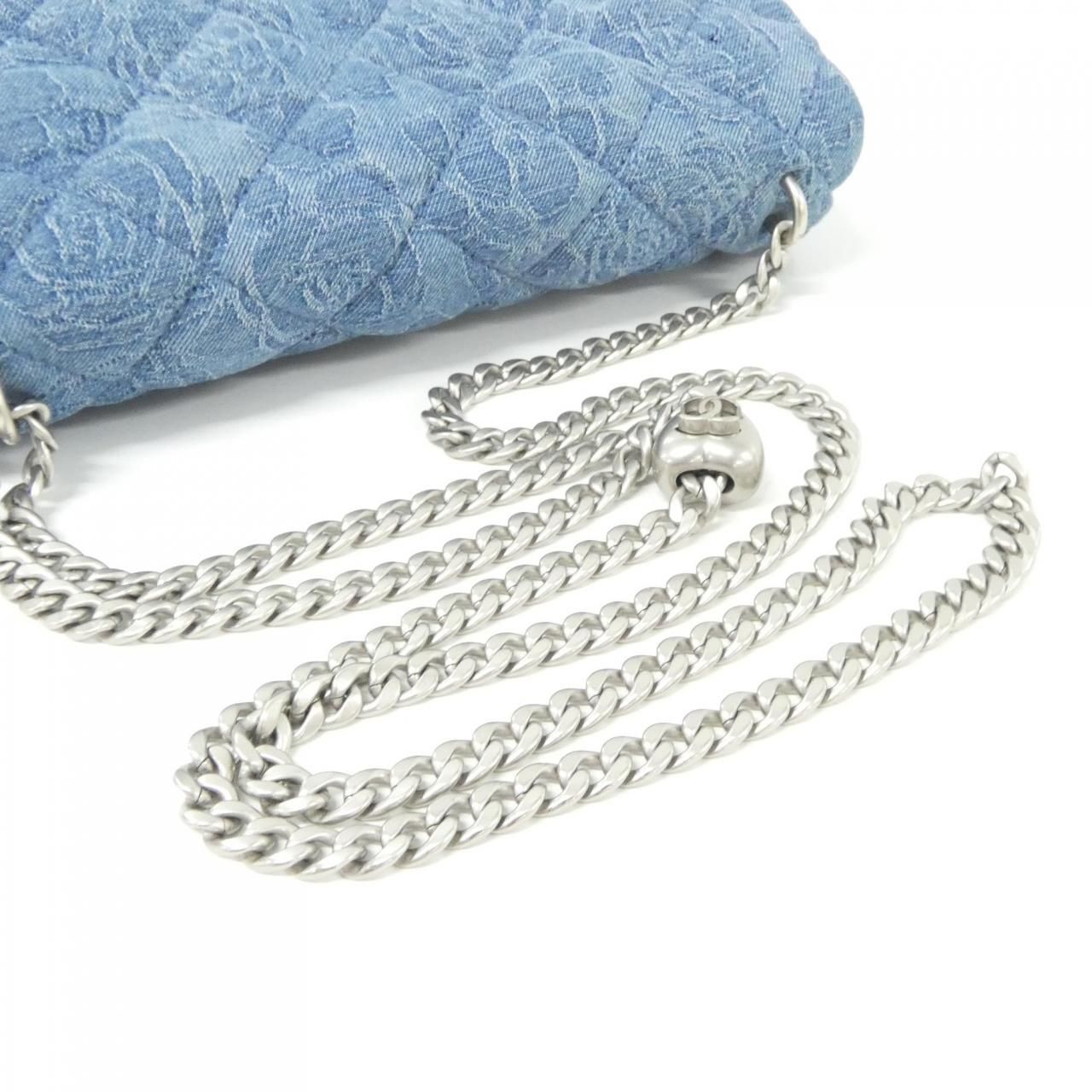 Chanel Shoulder Bag Blue — view 8
