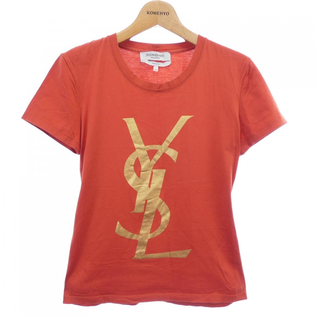 Saint Laurent T-Shirt Orange