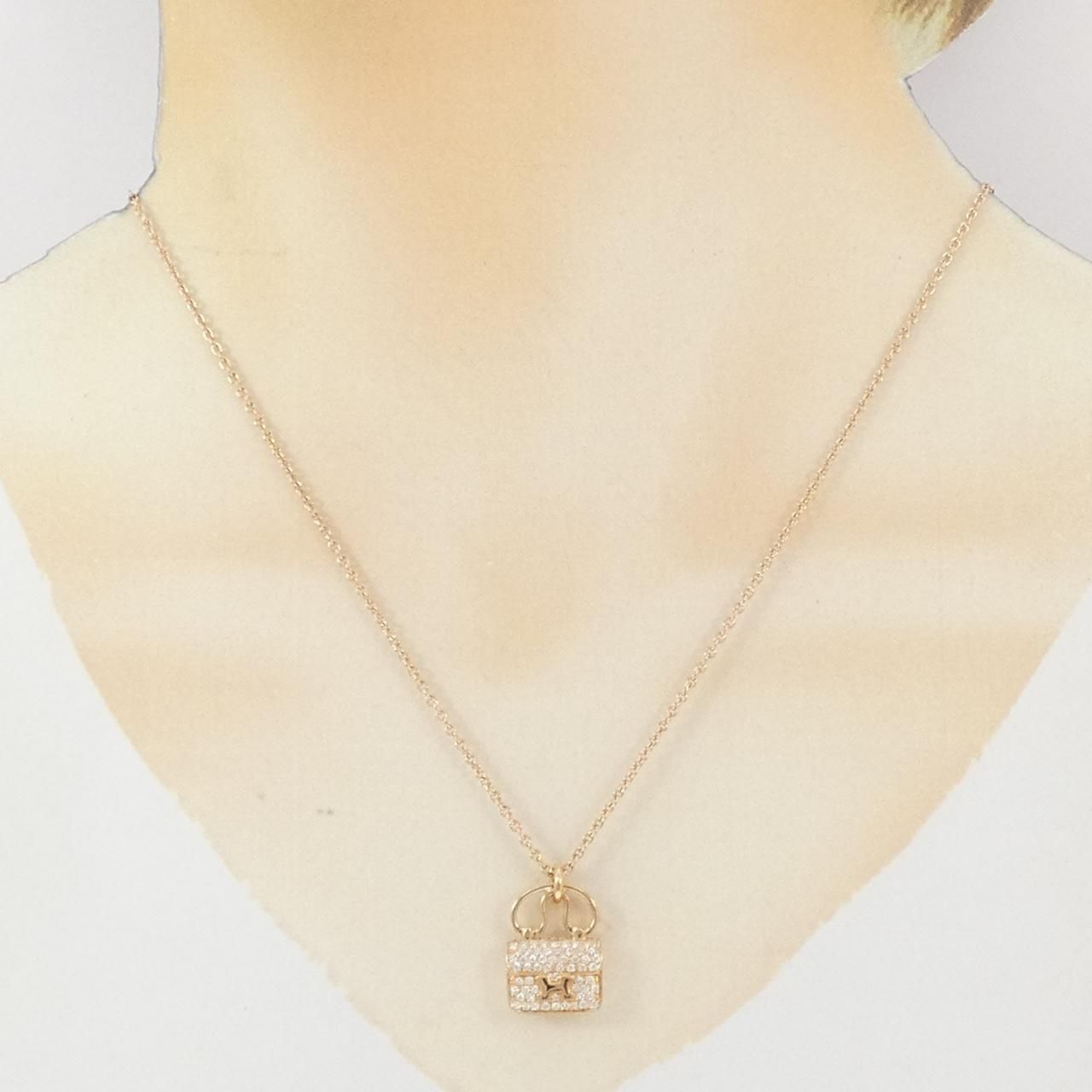 Hermes Constance Necklace Gold — view 6