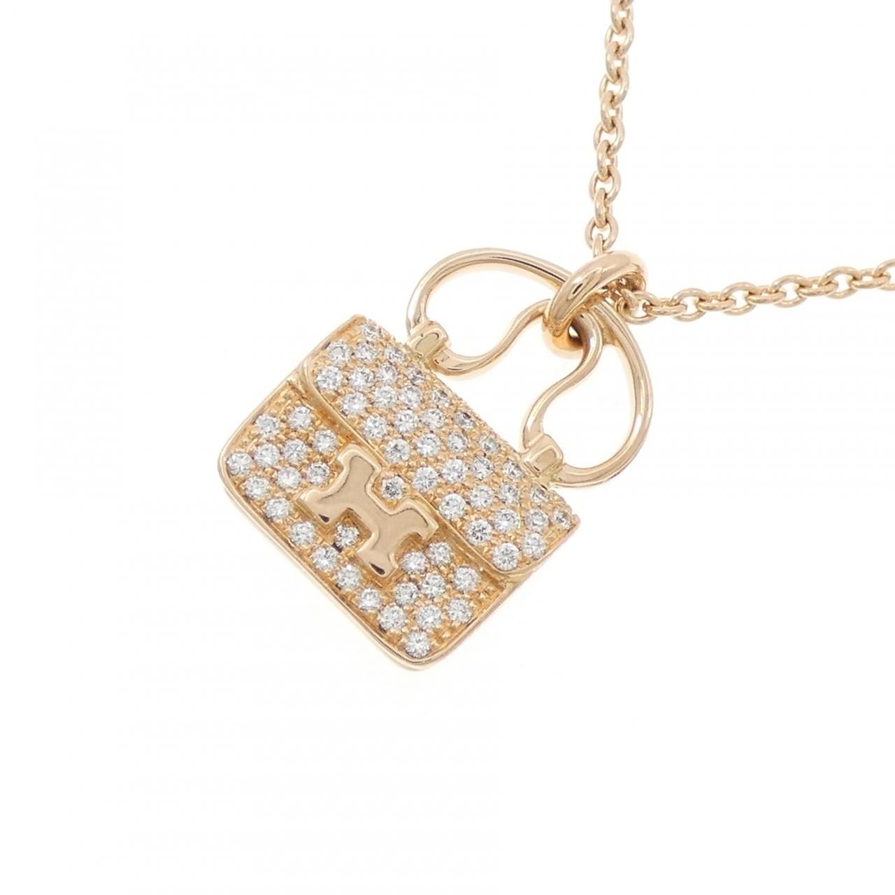 Hermes Constance Necklace Gold — view 3
