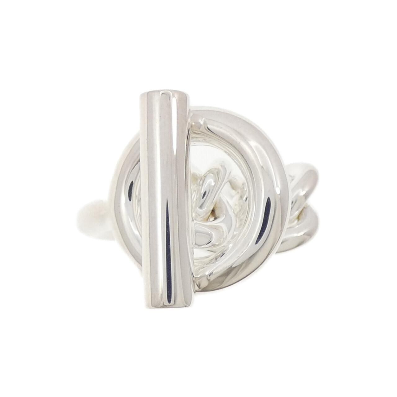 Hermes Croisette Ring Silver — view 2
