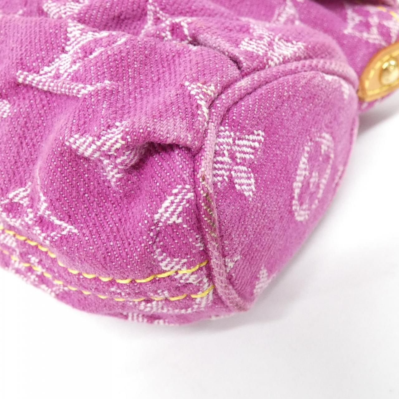 Louis Vuitton Monogram Denim Mini Pleaty Shoulder — view 3