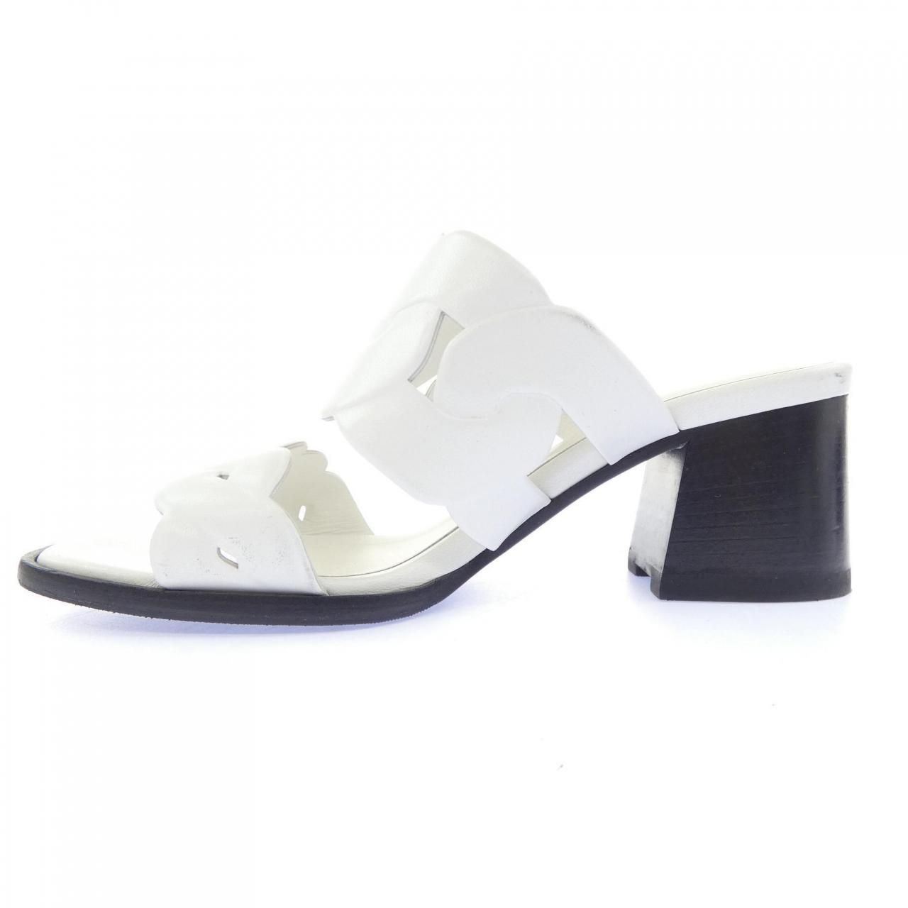 Hermes Gabby Chene Gourmet Trusade Sandals — view 2
