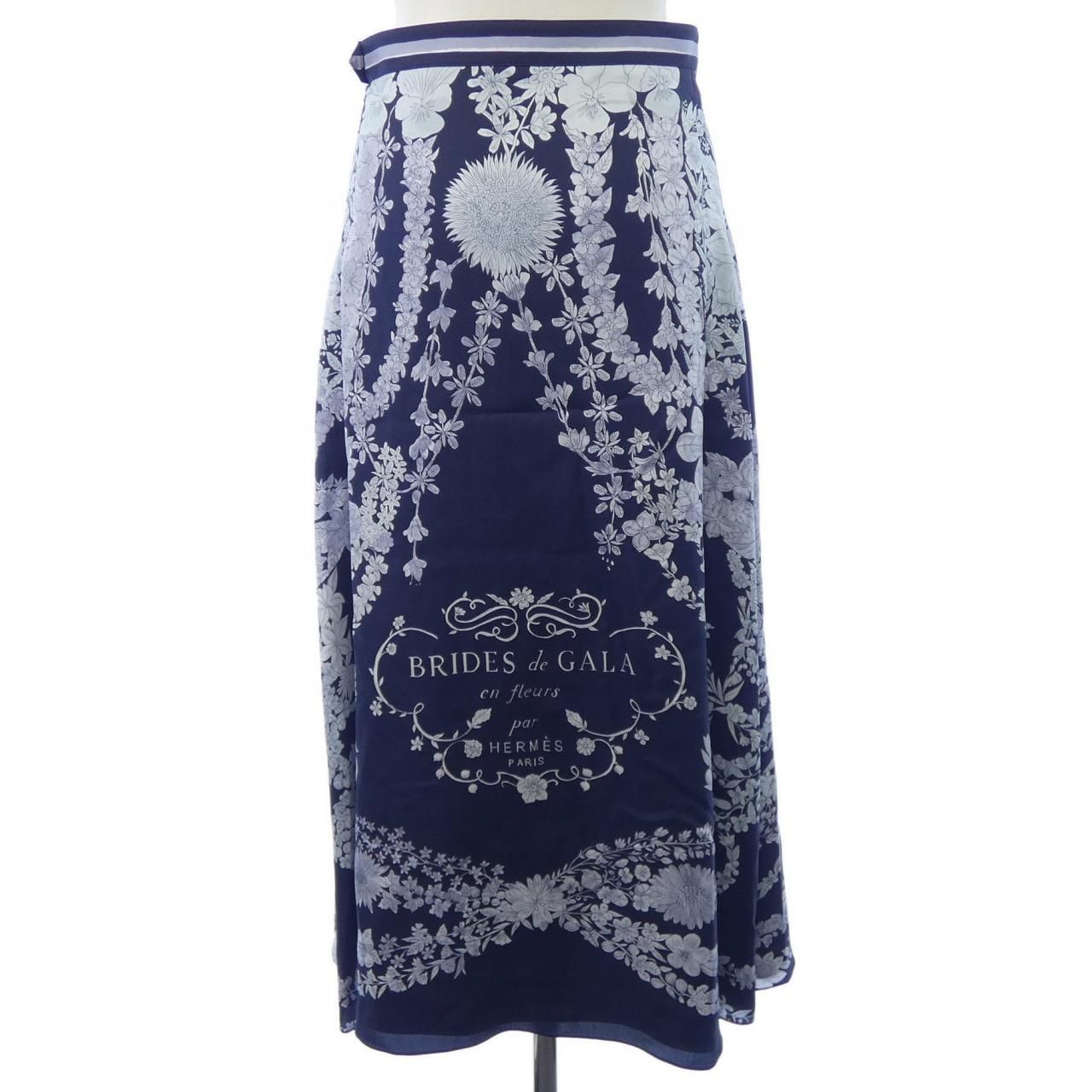 Hermes Brides de Gala en Fleurs Esquisse Skirt — view 2