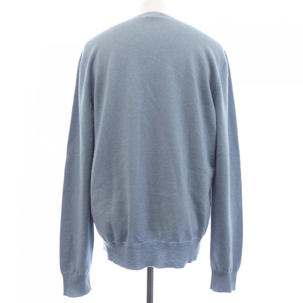 Hermes Knit Sweater Blue — view 2