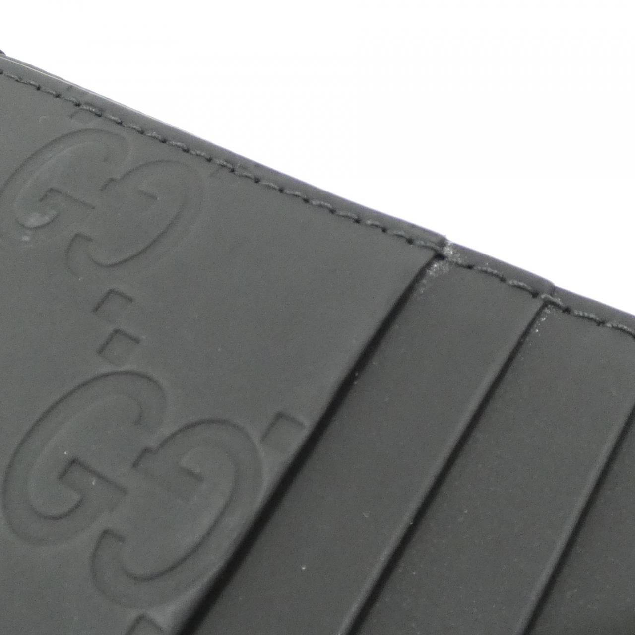 Gucci Card Case Card Holders Black — view 4