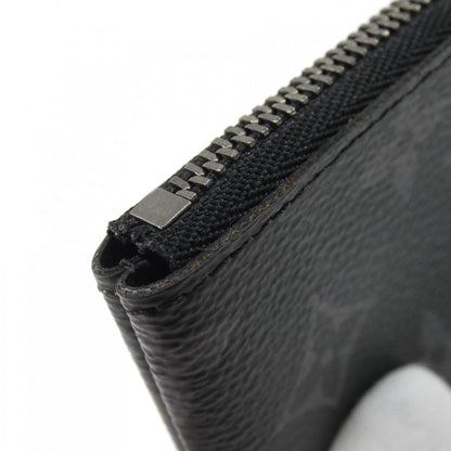 Louis Vuitton Monogram Eclipse Reverse Card Key Case Pochette Cles Coin & — view 4