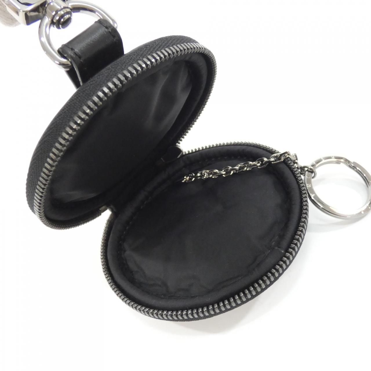 Louis Vuitton Porte Cles Pouch Nylon Key Ring — view 4