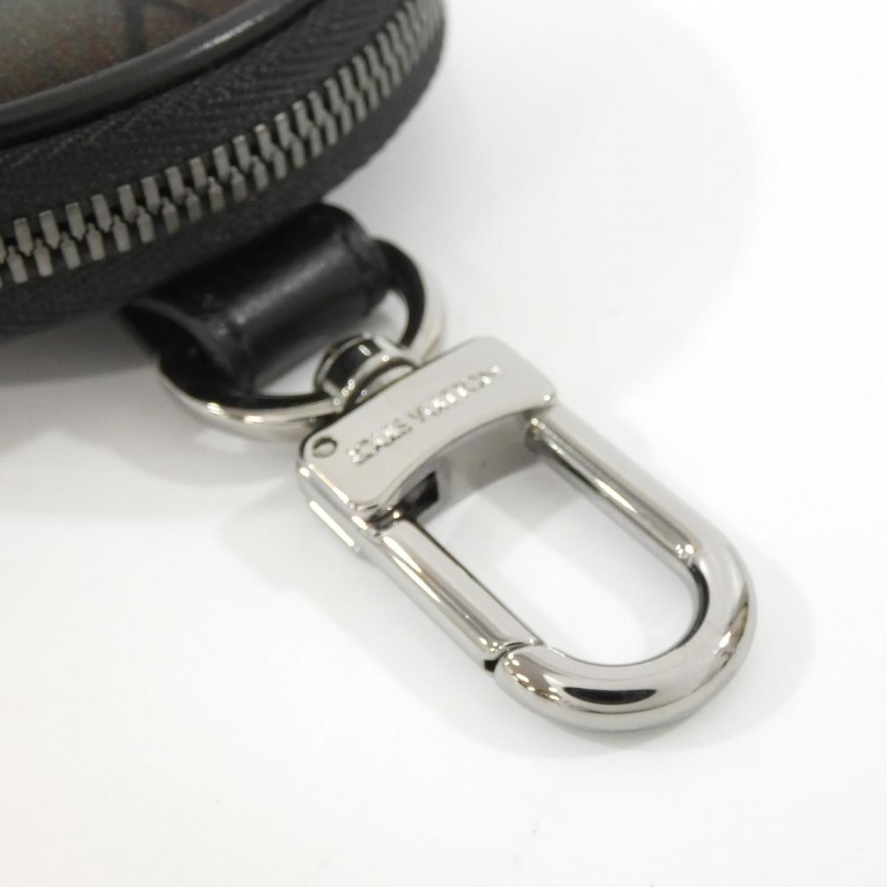 Louis Vuitton Porte Cles Pouch Nylon Key Ring — view 5