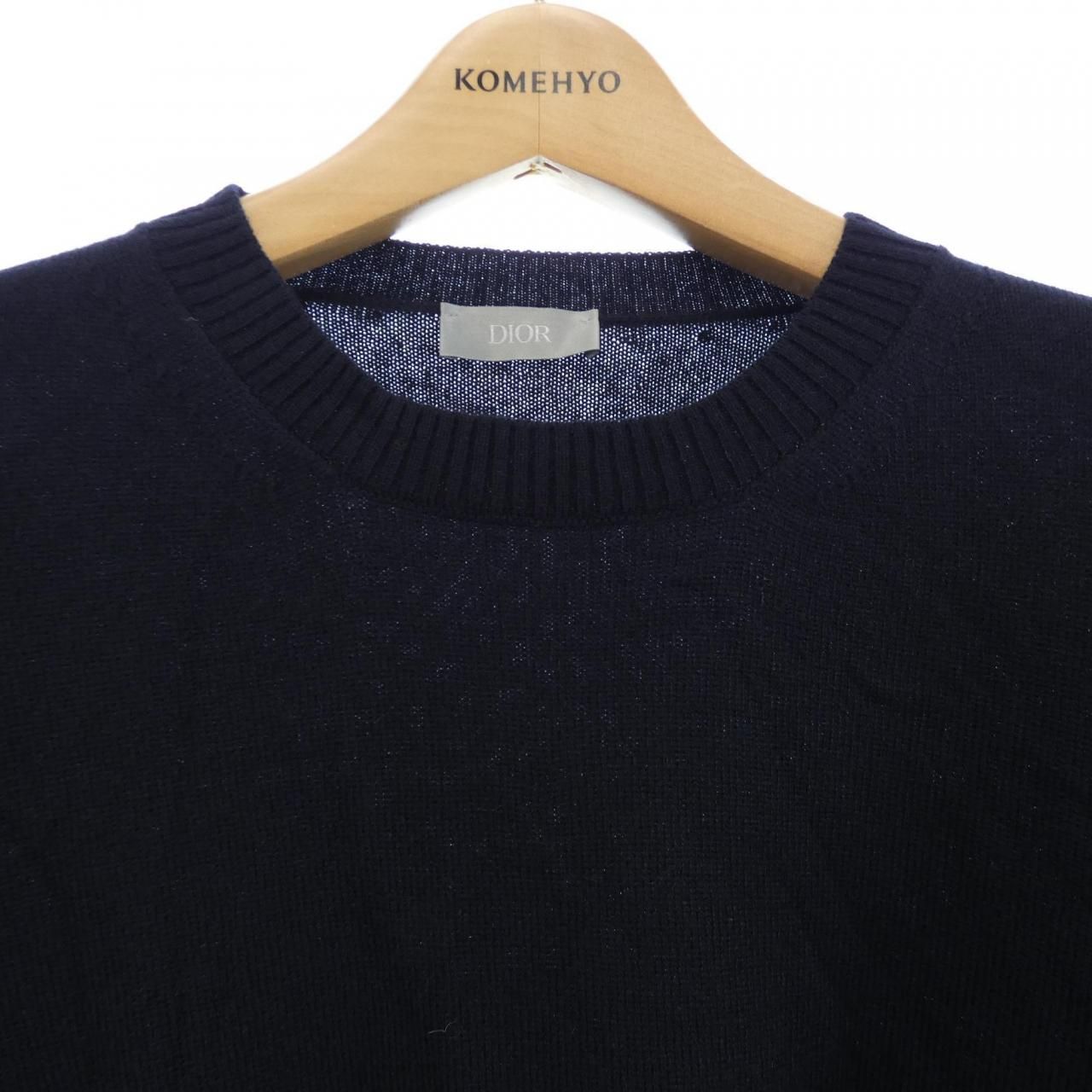 Dior Knit Sweater Navy — view 5