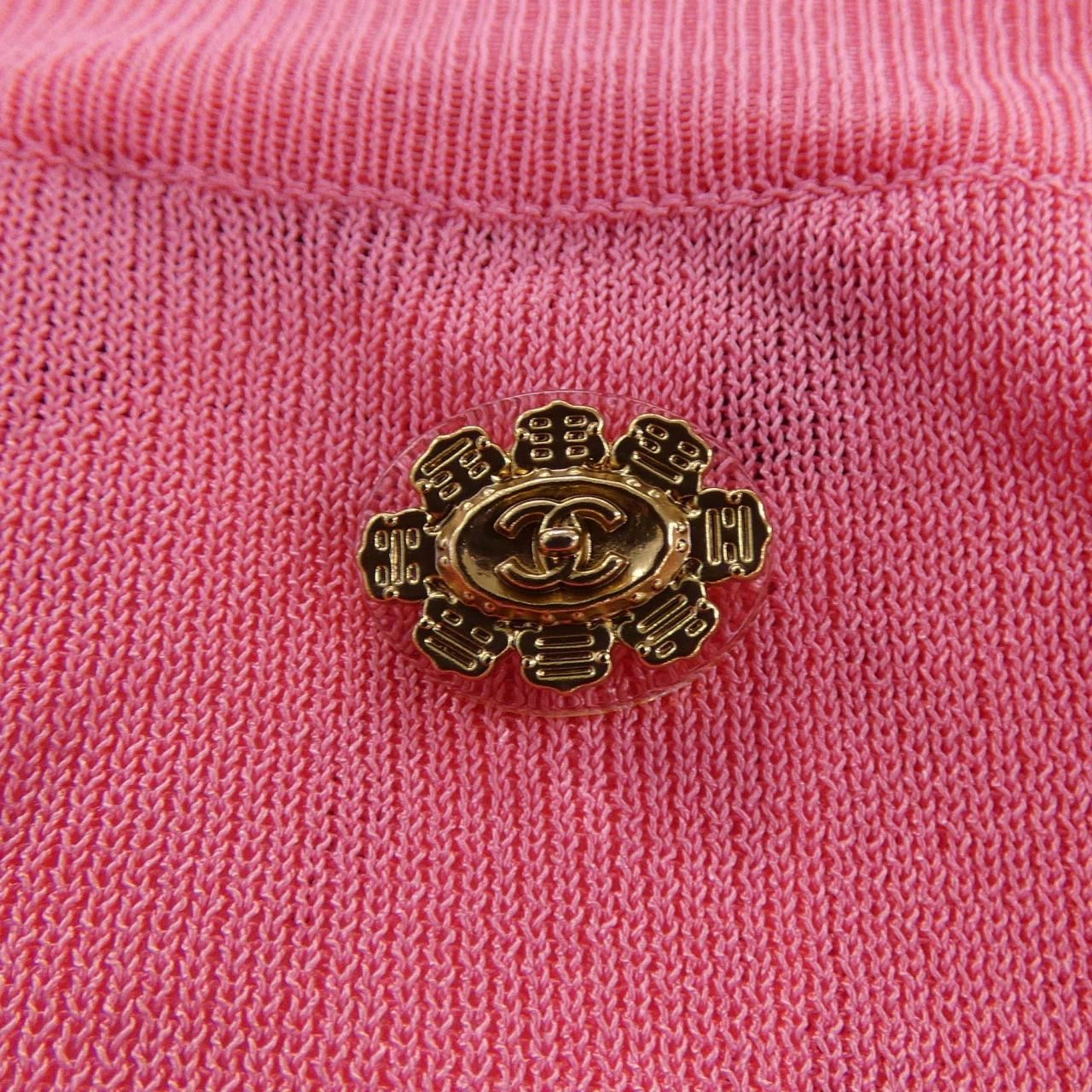 Chanel Knit Sweater Pink — view 8