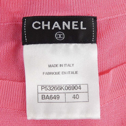 Chanel Knit Sweater Pink — view 4