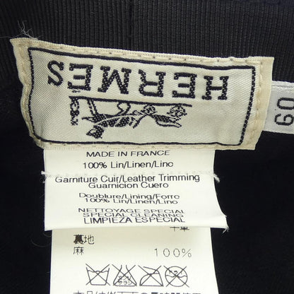 Hermes Cap Hat Black — view 3