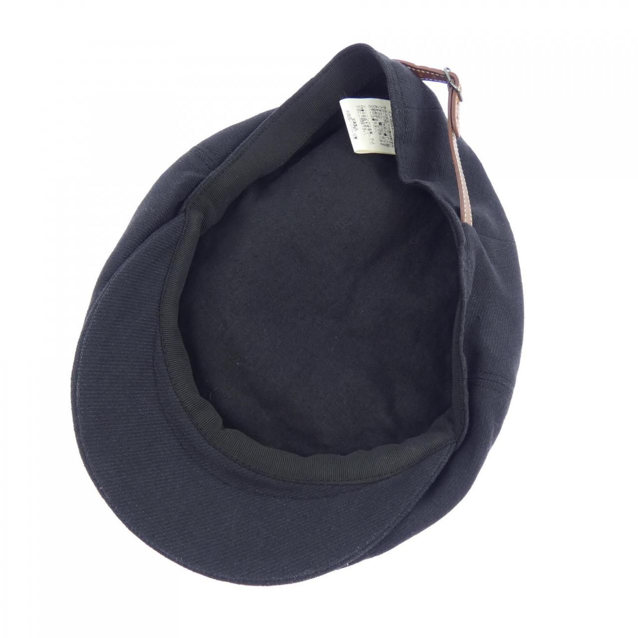 Hermes Cap Hat Black — view 6