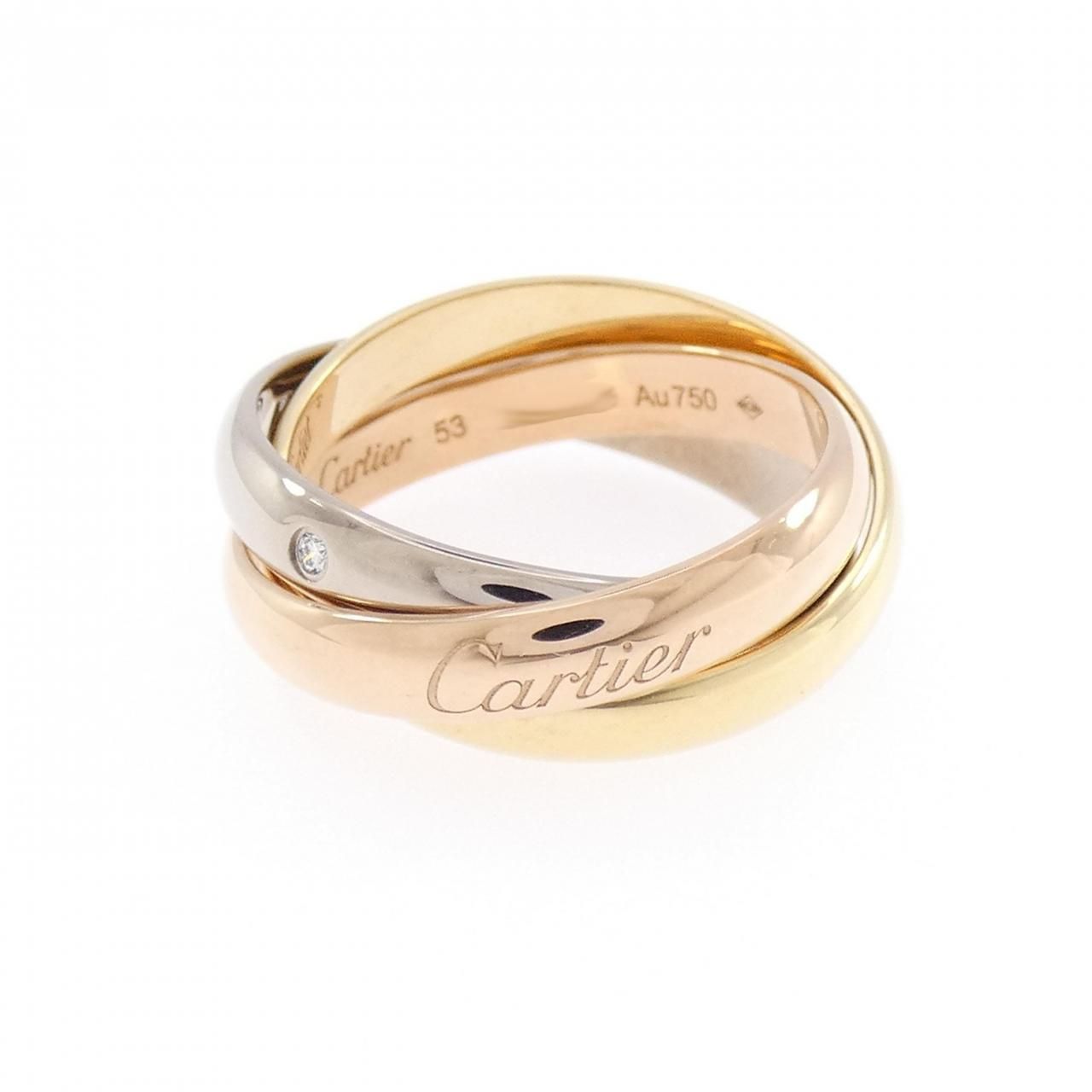 Cartier Trinity Ring Gold