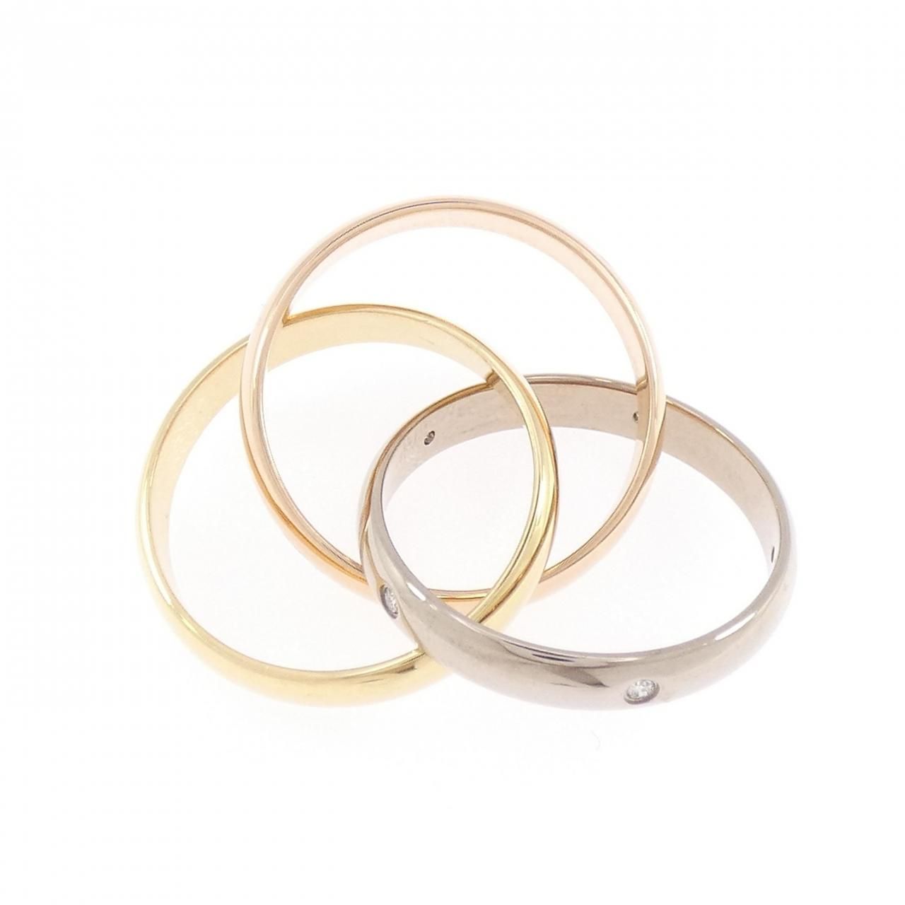 Cartier Trinity Ring Gold — view 3