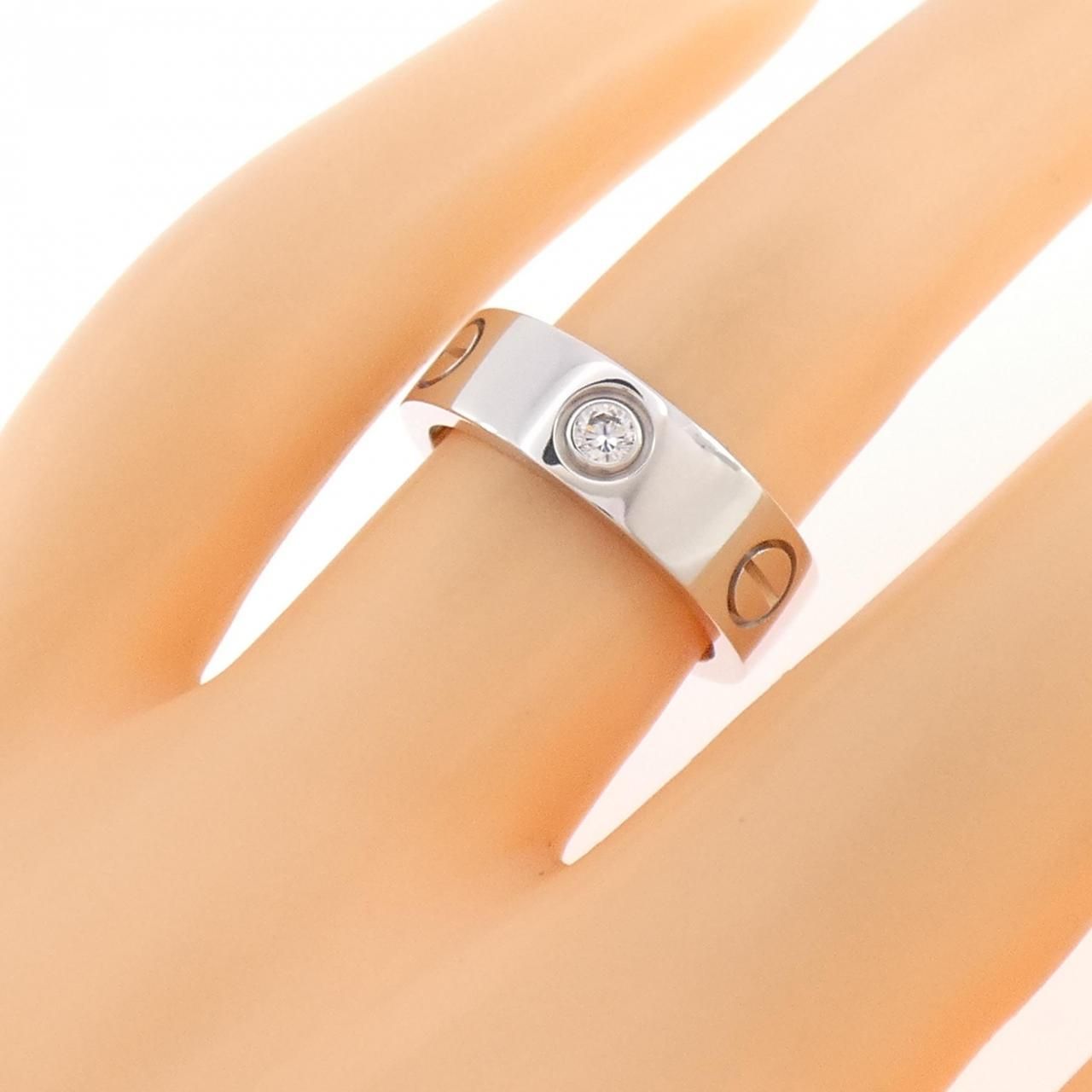 Cartier Love Half Diamond Ring — view 4