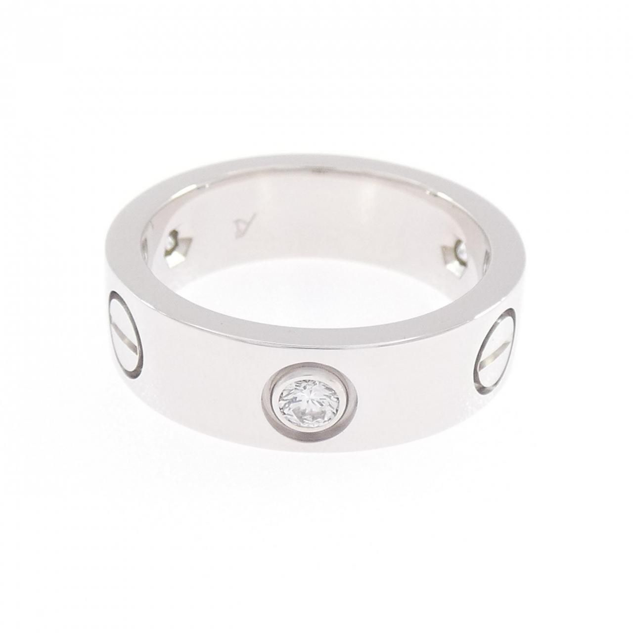 Cartier Love Half Diamond Ring — view 2