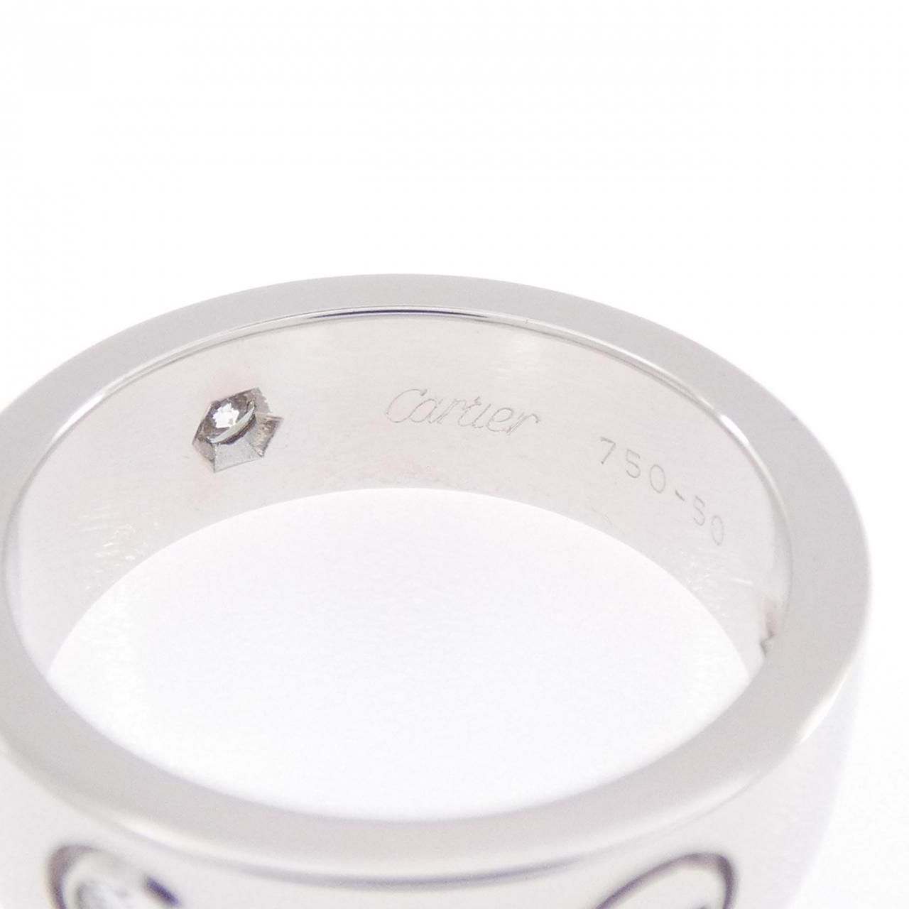Cartier Love Half Diamond Ring — view 3