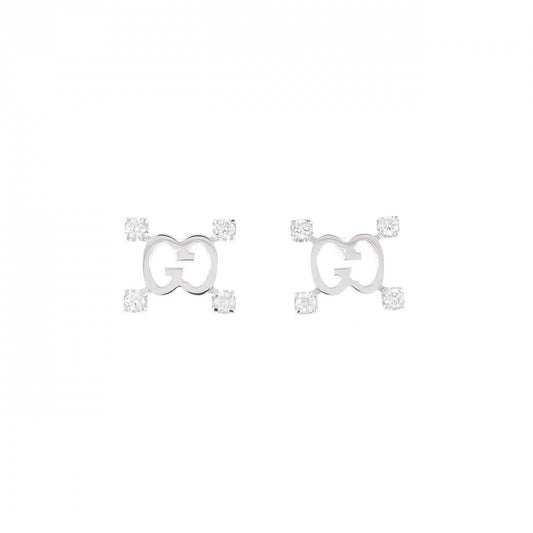Gucci Icon Earrings White Gold