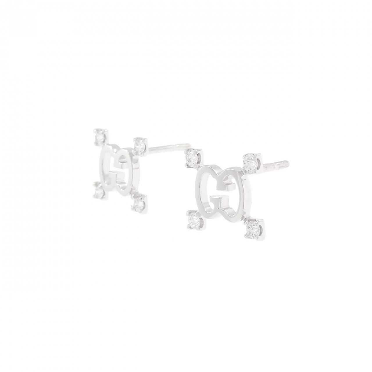 Gucci Icon Earrings White Gold — view 2