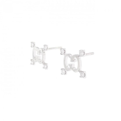 Gucci Icon Earrings White Gold — view 2